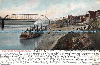 R292377 W Va Wheeling Ohio River A C Bosselman 1907