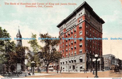 R293392 The Bank of Hamilton and Corner of King and James Streets Hamilton Ont C