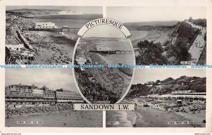 R293449 Picturesque Sandown I W Sandown The Bay View From The Pier View From The