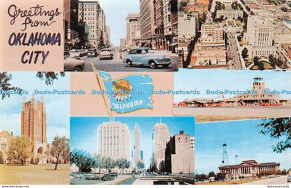 R350393 Greetings from Oklahoma City P and D Photo Service Dexter Press Multi Vi