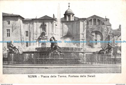 R358606 Roma Piazza delle Terme Fontana delle Naiadi