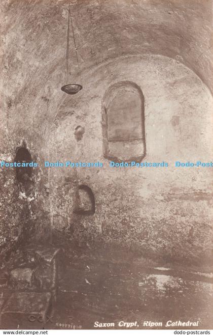 R363428 Saxon Crypt Ripon Cathedral RP