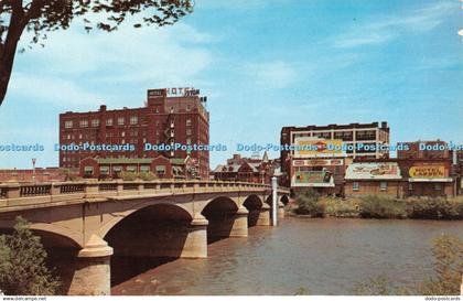 R365845 Wichita Kansas Douglas Avenue Bridge Quackenbush Photo Fin Co Ektachrome