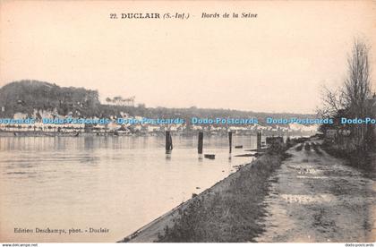 R373872 22 Duclair S Inf Bords de la Seine Deschamps Duclair