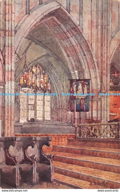 R378868 Malvern Priory Church A T Griffith Malvern Art Series No 1