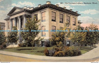 R381934 Wash The Carnegie Library Spokane The Boughton Robbins