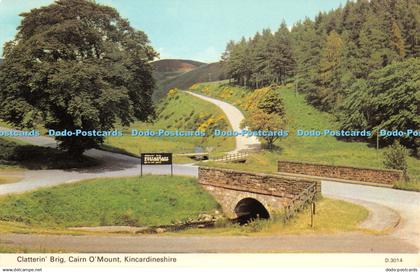 R385814 Kincardineshire Clatterin Brig Cairn O Mount E T W Dennis Photocolour