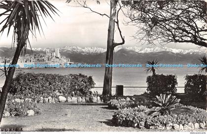 R386471 Cote D Azur Antibes La Vieille Ville au Fond Les Alpes Neigeuse S E P T