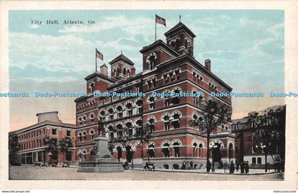 R418098 Ga Atlanta City Hall Imperial Post Card