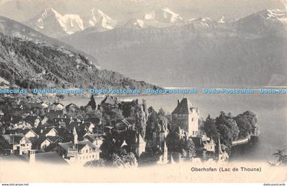 R428467 Oberhofen Lac de Thoune 1909