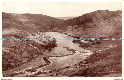 R437273 Perthshire Loch Lubnaig Valentine Phototype