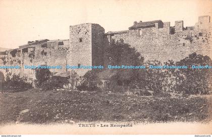 R439374 Trets Les Remparts Postcard