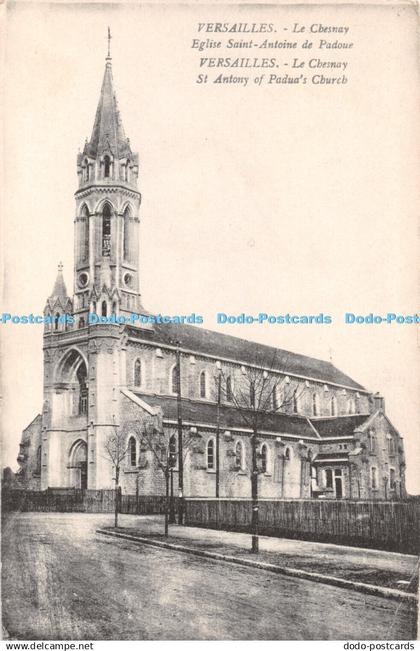 R450147 Versailles Le Chesnay St Antony of Paduas Church M Moreau