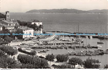 R456321 Sainte Maxime Var Le port La Cigogne 1957