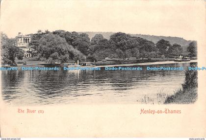 R457220 Henley on Thames The River Postcard