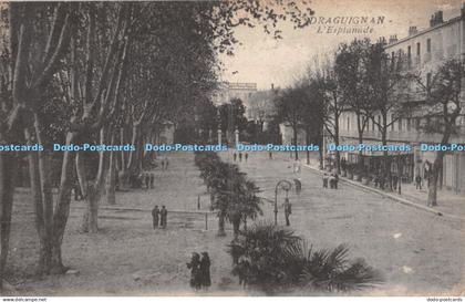 R477415 Draguignan L Esplanade Postcard