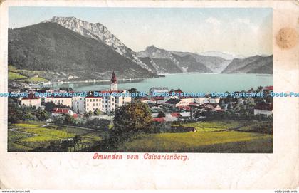 R480388 Gmunden Vom Calvarienberg Postcard