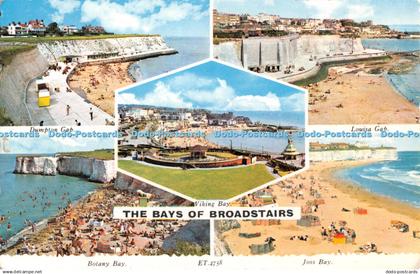 R482561 The Bays of Broadstairs Viking Bay Dumpton Gap Louisa Gap Valentine Mult