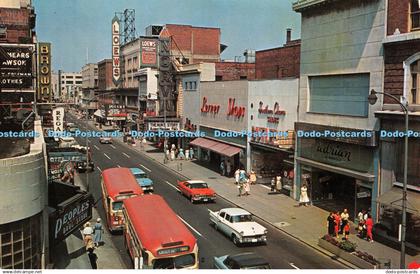 R485839 Norfolk Virginia Looking North on Granby Street Rowe Distributing Edw W