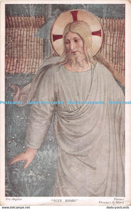 R486895 Florence Firenze S Marco Ecce Homo Medici Society No 73 Fra Angelico