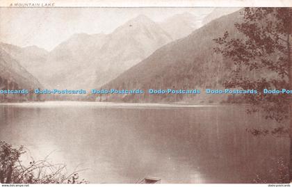 R493169 A Mountain Lake W T Ridgley Press Great Falls