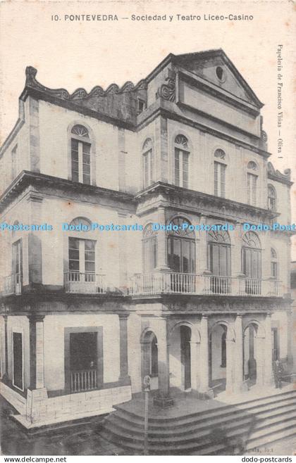 R495234 Pontevedra Sociedad y Teatro Liceo Casino Francisco Vinas Oliva 1