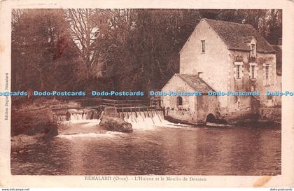 R504699 Remalard Orne L Huisne et le Moulin de Dorceau Doguet a Remalard Cliche