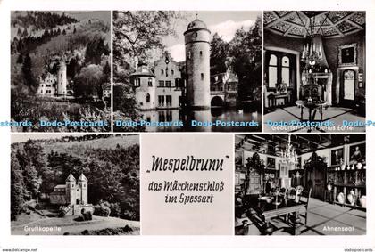 R507571 Mespelbrunn das Marchenschloss im Spessart Ahensaal C Samhaber M Hesse P