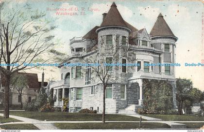 R509940 Waukegan III Residence of G R Lyon E C Kropp No 6012