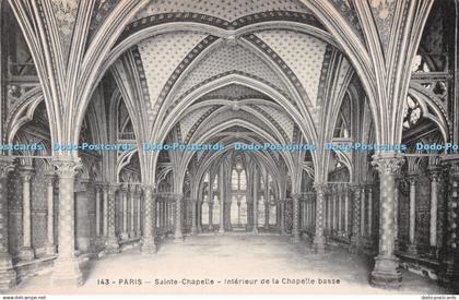 R510677 Paris Sainte Chapelle Interieur de la Chapelle Basse G Bouchetal