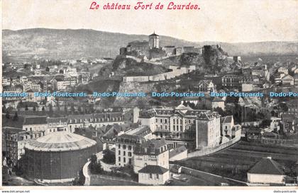 R511198 Le chateau Fort de Lourdes Alliance Catholique Lourdes