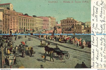 R587442 Napoli Strada di Santa Lucia 1906