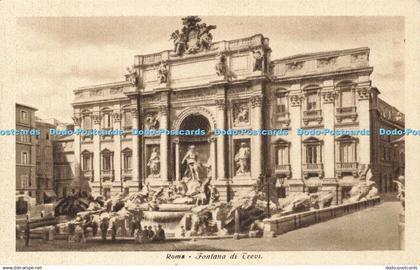 R595421 Roma Fontana di Trevi A Scrocchi