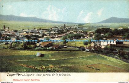 R599340 Tenerife La Laguna vista Parcial de la Poblacion Herzog Bazar Tenerife