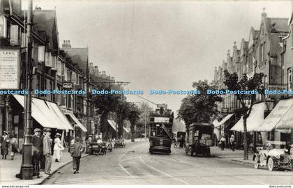 R614870 Unknown Place Vehicles Transports Tram City View People