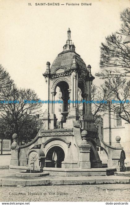 R624815 11. Saint Saens. Fontaine Dillard. Collection Hanault et Vve Dubers. Mar