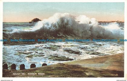 R629314 Bognor Regis. Rough Sea. Postcard