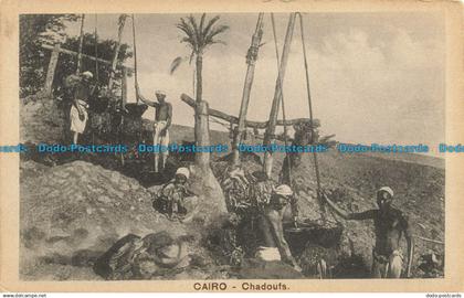 R635216 Cairo. Chadoufs. Cairo Postcard Trust. Serie 627