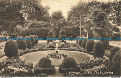 R646301 Saffron Walden. Fry Garden. W. Thompson