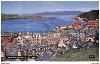 R646815 Oban and the Firth of Lorne. A. D. Henderson. Henderson Coloured Series