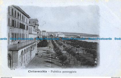 R654276 Civitavecchia. Pubblica Passeggiata