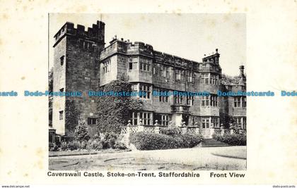 R661810 Staffordshire. Caverswall Castle. Stoke on Trent. Front View