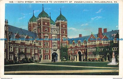 R678589 Pa. Philadelphia. 34 th Street. Entrance to University of Pennsylvania