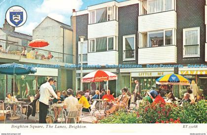 R680137 Brighton. Brighton Square. The Lanes. Elgate Postcards. 1975