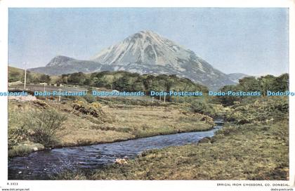 R682684 Co. Donegal. Errigal from Gweedore. C. P. C. Ltd. Beautiful Donegal Seri