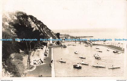 R688199 Ventnor. Boating Pool. Postcard