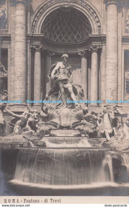 R690269 Roma. Fontana. Di Trevi. Postcard