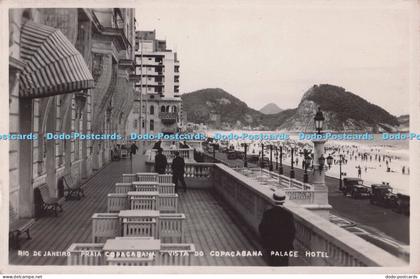 R696067 Rio de Janeiro. Praia Copacabana. Vista do Copacabana Palace Hotel