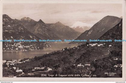 R702340 Lago du Lugano visto dalla Collina d Oro. Ditta G. Mayr