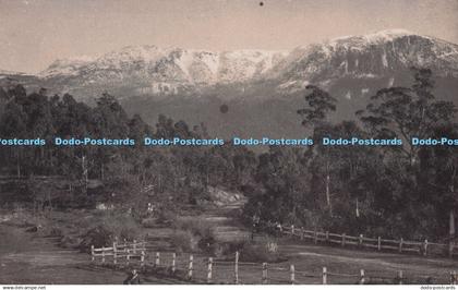 R702852 Hobart. View of the Field. Mountains. Fence